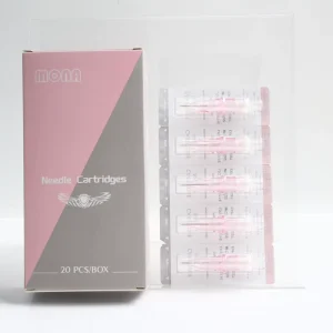 20pcs a Box Universal Safety Tattoo Cartridges Needle with Membrane for Tattoo Machine Pen RL 0.15 0.16 0.18