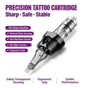 20pcs/box 0.3mm 0.35mm 1RL 3RL 5RL 7RL RL Round Liner RS Shader Disposable 5RM 7RM 9RM RM Curved Magnum Tattoo Cartridge Needle