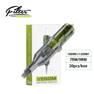 20pcs /box M1 RM Premium Precise Positioning System Needle Tattoo Cartridges for Body Art