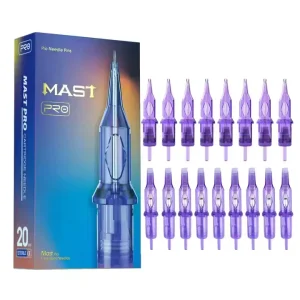 20pcs/box Pro Disposable Sterile Microblading Eyebrow PMU 1RL Permanent Makeup Needle Cartridge
