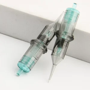20pcs/box Professional Disposable 316 Stainless Steel Permanent Tattoo Cartridge Needle for Eyebrow Permanent Makeup Tattoo