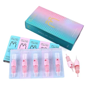 20pcs box Tattoo Needles Cartridge Beauty Salon Permanent Makeup Tattoo Cartridge Needles Eyebrow Eyeliner Lip Microblading