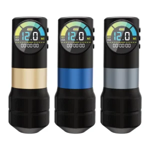 2200W Professional Powerful Motor Digital Display Wireless Rotary Tattoo Pen Machine for Body Art