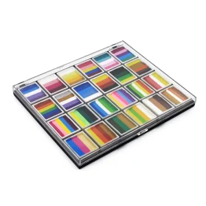 24 Colors OEM Body Painting Suppliers Pastel UV Neon Body Paint Palettes Glow In The Dark Washable Face Paint