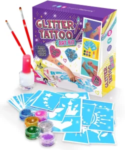 24 Design Non Toxic Children Cartoon Temporary Kids Tattoo Sticker Children’s Makeup Cosmetic Beauty Set Toys