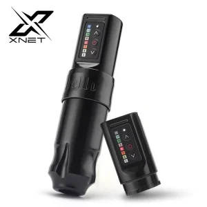 2400mAh Battery 4.0mm Stroke Wireless Rotary Tattoo Machine Pen Gun with Extra Battery for Artists Body Art