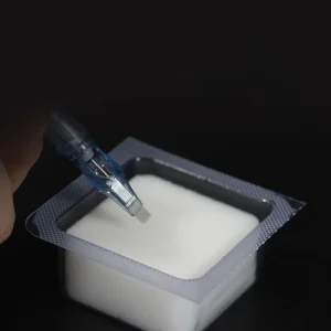 24pcs Disposable Packaging Tattoo Dip Foam Rinse Cup for Tattoo Needle Cleaning