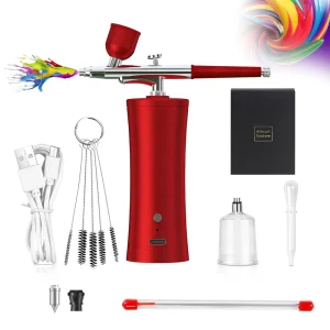 25PSI 30psi Airbrush Makeup Gun Facial Paint Tattoo Nail Tool Machine Spray Tan Portable Handheld Airbrush Compressor