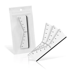 25pcs bag Disposable Microblading Eyebrow Stencil Sticker Brow Guide Eyebrow Shaping Tool PMU Makeup Accessories Brow Shape Tape