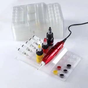 25pcs/bag Tattoo Ink Tray Cartridge Needle Holder Tattoo Pen Gun Machine Holder Tattoo Supplies