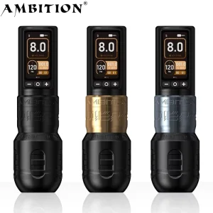 270 2400mAh 4.0mm 4.5mm Stroke Tattoo Gun High Torque Brushless Motor Professional Wireless Tattoo Pen Machine