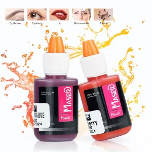 28 Colors Permanent Makeup Eyebrow Tattoo Microblading Pigment Ink