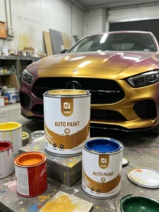 2K Acrylic Clear Coat Automotive Paint High Gloss Anti Yellowing Liquid Coating Spray for Auto Refinish