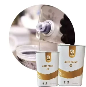 2K High Gloss Clear Coat Automotive Varnish Scratch Resistant Car Refinish Paint