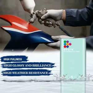 2K Urethane Clear Coat Automotive Acrylic Spray Paint High Gloss 5L for Car Body Shop Repair Professional Industrial Bulk