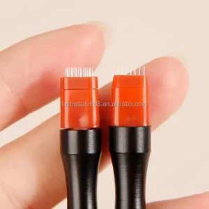 2Pcs Microblading Tattoo Fog Needles Permanent Makeup Manual Pen Tattoo Needle Light Oxygen Needles For Fog Eyebrow Lip Eyeline