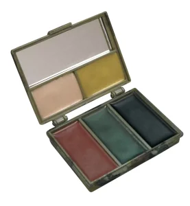3/5 Color Camo Face Paint Makeup Kit Black White Brown Olive Green for Body Painting