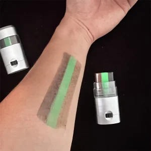 3 Color Camo Black Green Brown Body Art Makeup Stick Custom Logo Halloween Hunting Face Paint Washable Support Custom Logo