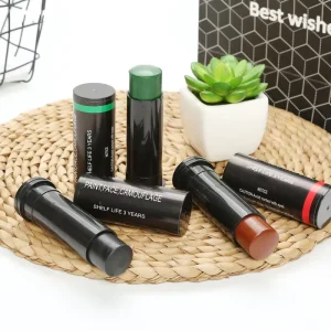 3 Color Face Paint Stick for Baseball Football Camping Sports Eye Black Stick Body Painting Supplies