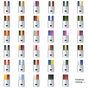 3 Color Flag Face Paint Stick for Sports Fans Custom Team Support Colors Body Paint