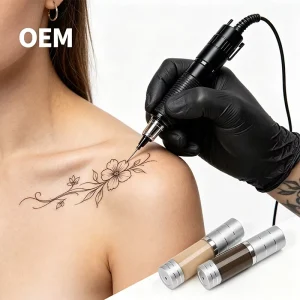 3 In 1 Semi Permanent Makeup Pigment Eyebrow Lip Eyeliner General Ink