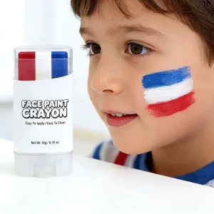 3 Split Colors Oil Based Washable Non Toxic Children’s Face Paint Rainbow Crayon Twist Stick Gay Pride Day Celebrations