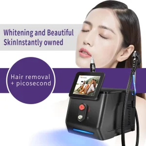 3 in 1 Diode Laser Machine 755nm 808nm 1064nm Hair Removal Picosecond Laser Tattoo Removal Skin Beauty Machine