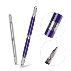 3 in 1 Eyebrow Microblading Pen Manual Eyebrow Makeup Tattoo Kit Eyebrow Lip Tattoo Tools