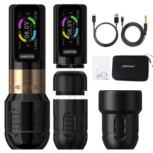 3.5mm 4.0mm Stroke Brushless Motor Professional Tattoo Gun Direct Drive Wireless Tattoo Pen Machine for Body Art
