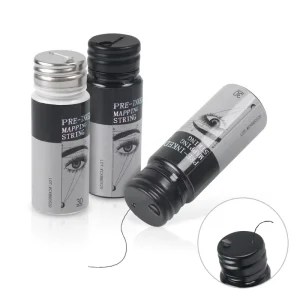 30M Microblading Eyebrow Marker Thread Tattoo Brows Bottled Tattoo Pre Inked Mapping String Eyebrow