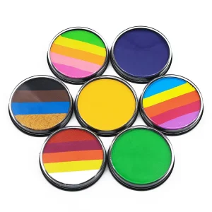 30g Face Painting Supplies Professional Rainbow Halloween Face Paint Split Body Paint