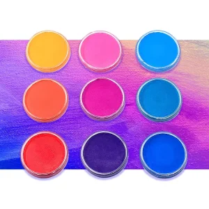 30g Professional Non Toxic Kids Face Paint Water Based Body Art Paint for Children Halloween Christmas Party Cosplay Makeup