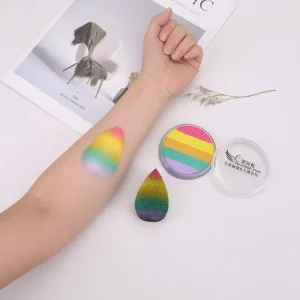 30g Water-Based Natural Plant Children’s Skin Harmless Multi-Color Body Paint Cosplay Party Friendly Washable Face Body