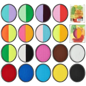 30g Water soluble Body Painting Pigment Face Paint Paste Halloween Oil Color