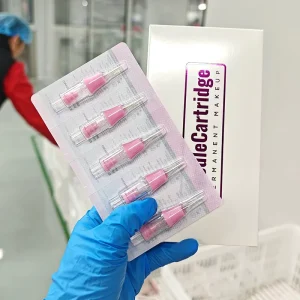 316 Stainless Steel Disposable Permanent Tattoo Needle Cartridges Custom PMU/SMP Needles for PMU Machine