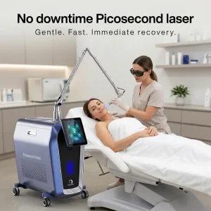 350ps Picosecond Nd Yag Laser Tattoo Removal Machine with Q Switch Technology for Commercial Use