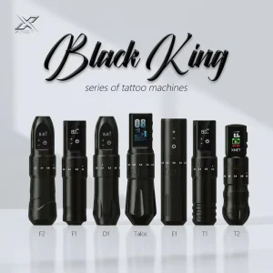 370 Motor 2.0 4.2mm Adjustable Stroke Professional Wireless Tattoo Pen Gun Machine for Beginners Artists Body Art