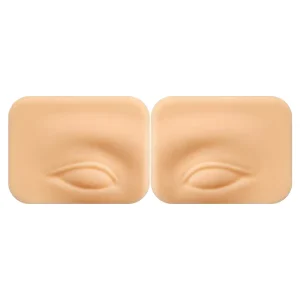 3D Bionic Silicone Eyebrow Tattoo Practice Skin Textured Accessory for Beginners