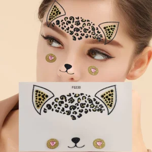 3D Crystal Face Jewels Stickers for Carnival Masquerade Eye Makeup and Body Art