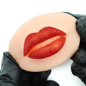 3D Premium Soft Silicone Lip Skin Training Accessories for Permanent Makeup Artists Human Lip Blush Beauty Personal Care