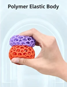 3D Printing Mesh Stress Relief Ball Silicone Squeezing Stress Relief Hand Held Rehabilitation Training Ball Stress Relief Toy