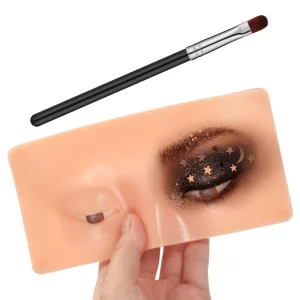 3D Realistic Makeup Practice Face Board Artist Board for Eye and Skin Makeup Practice Permanent Training Tool