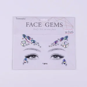 3D Self-Adhesive Acrylic Eye Decorative Stickers Beautiful Butterfly and Holiday Design