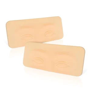 3D Silicone Eyebrows Permanent Makeup Tattoo Practice Skin Makeup Face Practice Pad
