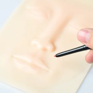3D Silicone Face Permanent Makeup Fake Skin Practice Tattoo Accessory