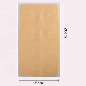 3D Silicone Microblading Practice Skin Permanent Makeup Accessories Supplies Blank Tattoo Eyebrow Lip Practice Skin
