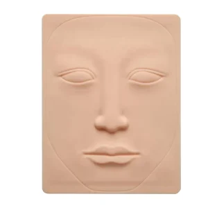 3D Silicone Permanent Makeup Tattoo Training Practice Skin Blank Eye Lips Face for Microblading Tattoo Machine Beginner