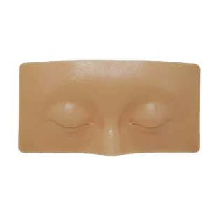 3D Silicone Training Board Permanent Makeup Realistic Face Practice Skin Reusable Eyeshadow Eyeliner Lash Mannequin Head