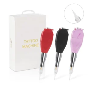 3color Thai Tattoo Machine Microblading Machine Eyebrow Permanent Makeup Tattoo Gun With Powder Brows Tattoo Supplies