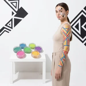 3g Body Paint Custom Colors Matte Paint Water Activated Safe Makeup Face Painting for Halloween Party